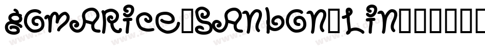 gomarice_sanbon_lin字体转换