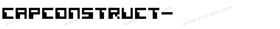 CAPconstruct字体转换