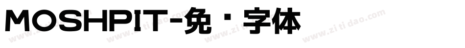 MOSHPIT字体转换