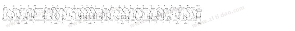 AssemblyOutlineAlternateSSK字体转换