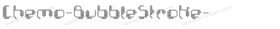 Chemo-BubbleStroke字体转换