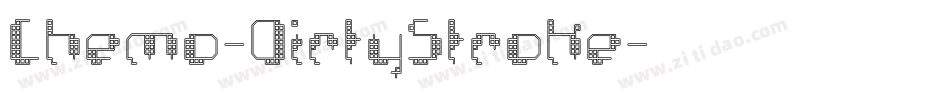 Chemo-DirtyStroke字体转换