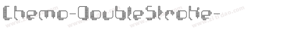 Chemo-DoubleStroke字体转换