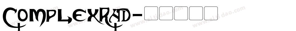 ComplexRad字体转换