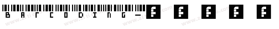 Barcoding字体转换