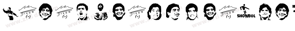 MaradonaSignature-DO字体转换