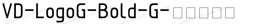 VD-LogoG-Bold-G字体转换