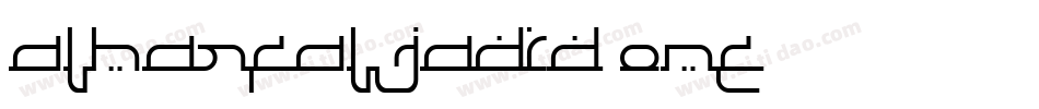 AlHarfAlJadid-One字体转换