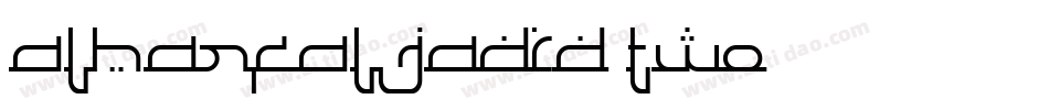 AlHarfAlJadid-Two字体转换