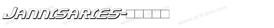 Jannisaries字体转换