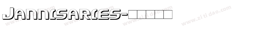Jannisaries字体转换