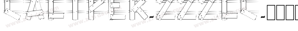 CALIPER-222LC字体转换