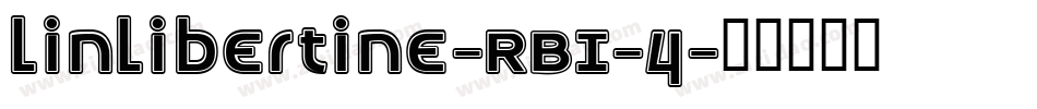 LinLibertine-RBI-4字体转换