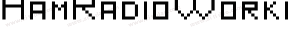 HamRadioWorking字体转换