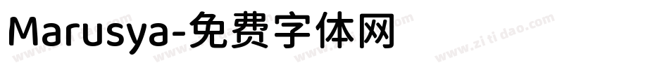 Marusya字体转换