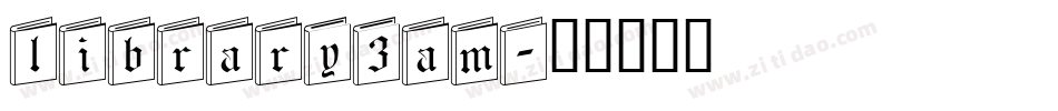 library3am字体转换