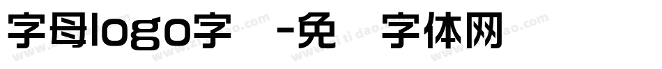 字母logo字库字体转换