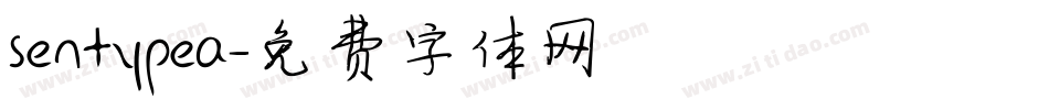 sentypea字体转换