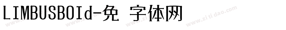 LIMBUSBOId字体转换