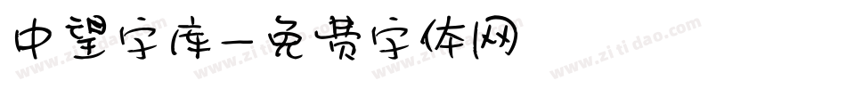 中望字库字体转换