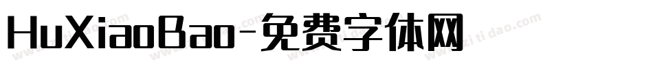 HuXiaoBao字体转换