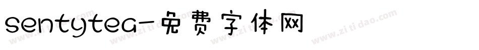 sentytea字体转换