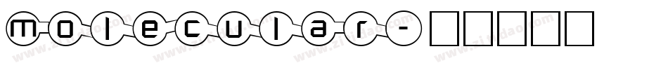 Molecular字体转换