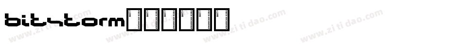 Bitstorm字体转换