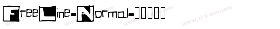 FreeLine-Normal字体转换