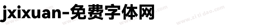 jxixuan字体转换