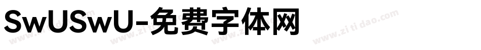 SwUSwU字体转换