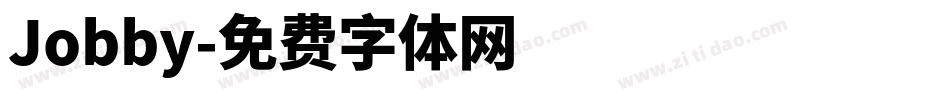 Jobby字体转换