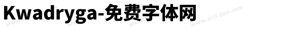 Kwadryga字体转换