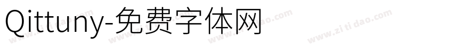 Qittuny字体转换