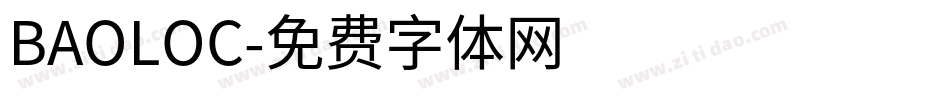 BAOLOC字体转换