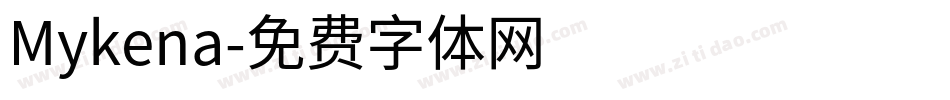 Mykena字体转换