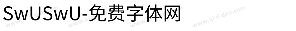 SwUSwU字体转换