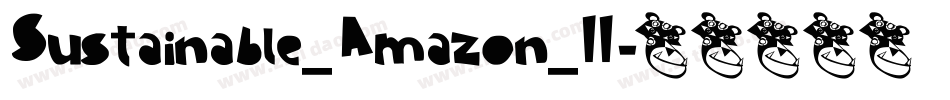 Sustainable_Amazon_II字体转换