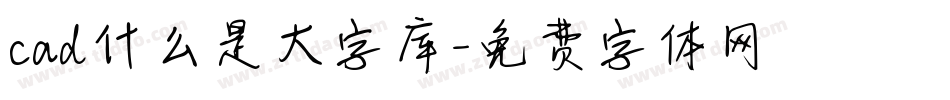 cad什么是大字库字体转换