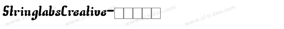 StringlabsCreative字体转换