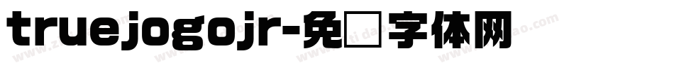 truejogojr字体转换