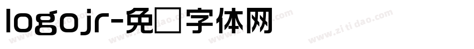 logojr字体转换