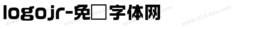 logojr字体转换