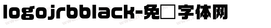 logojrbblack字体转换