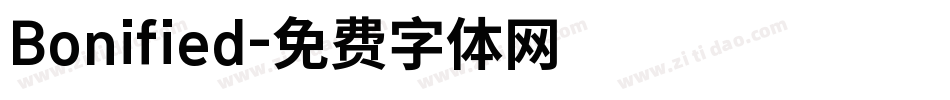 Bonified字体转换