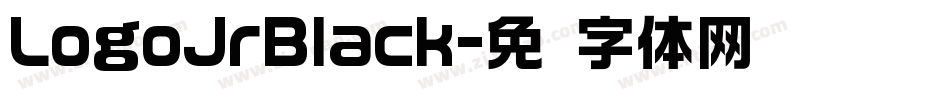 LogoJrBlack字体转换