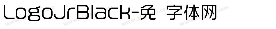 LogoJrBlack字体转换