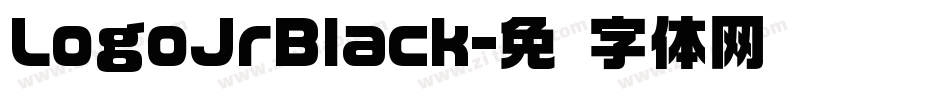 LogoJrBlack字体转换