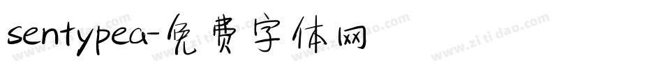 sentypea字体转换