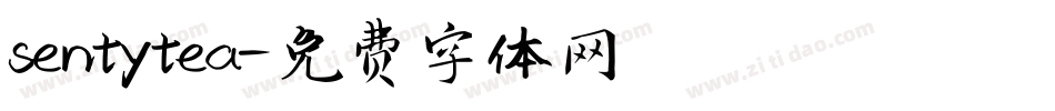 sentytea字体转换